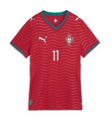 Portugal Joao Felix #11 Hjemmebanetrøje Dame VM 2026 Kortærmet